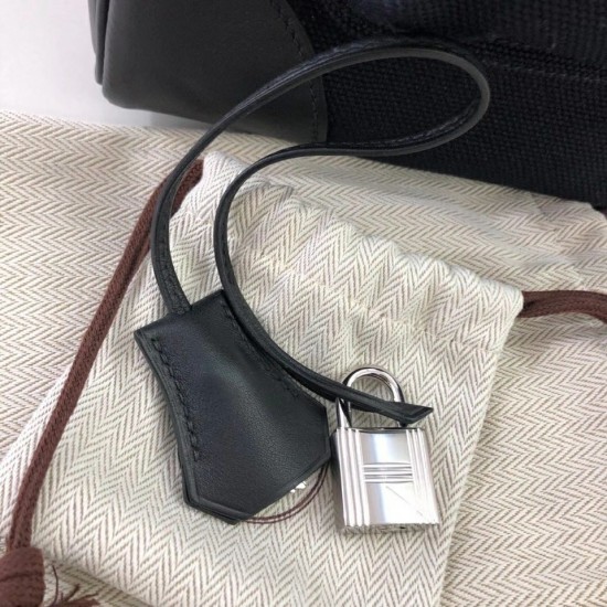 Birkin35 Cargo Dark Blue Silver Buckle
