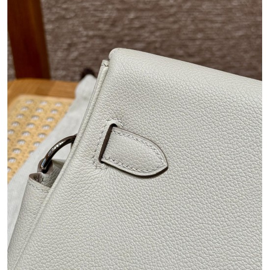 Men's Kelly messenger bag 25cm imported Evercolor leather from the factory Men's Kelly messenger bag 25cm imported Evercolor leather from the factory