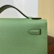 Kelly imported Epsom leather semi handmade hand sewn wax thread Kelly imported Epsom leather semi handmade hand sewn wax thread
