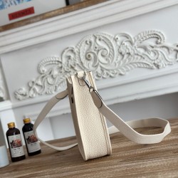 Mini Eveline~Eveline semi handmade+wax thread self matching shoulder strap+TC cowhide