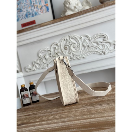 Mini Eveline~Eveline semi handmade+wax thread self matching shoulder strap+TC cowhide Mini Eveline~Eveline semi handmade+wax thread self matching shoulder strap+TC cowhide