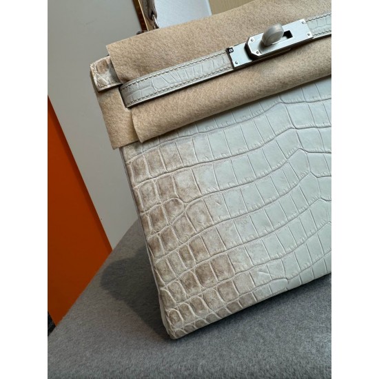 KL28 High Light Nile Crocodile Skin Kelly 28cm