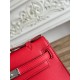 Kelly imported Epsom leather semi handmade hand sewn wax thread