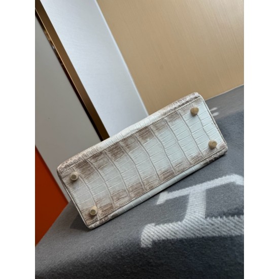 KL28 High Light Nile Crocodile Skin Kelly 28cm