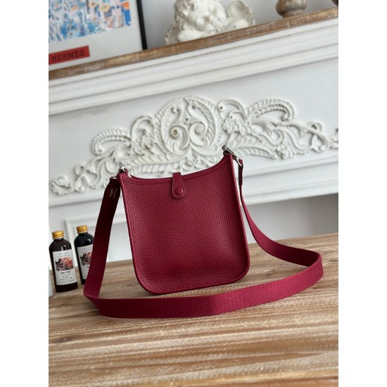 Mini Eveline~Eveline semi handmade+wax thread self matching shoulder strap+TC cowhide Mini Eveline~Eveline semi handmade+wax thread self matching shoulder strap+TC cowhide