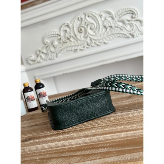 Mini Eveline~Eveline semi handmade+wax thread self matching shoulder strap+TC cowhide Mini Eveline~Eveline semi handmade+wax thread self matching shoulder strap+TC cowhide