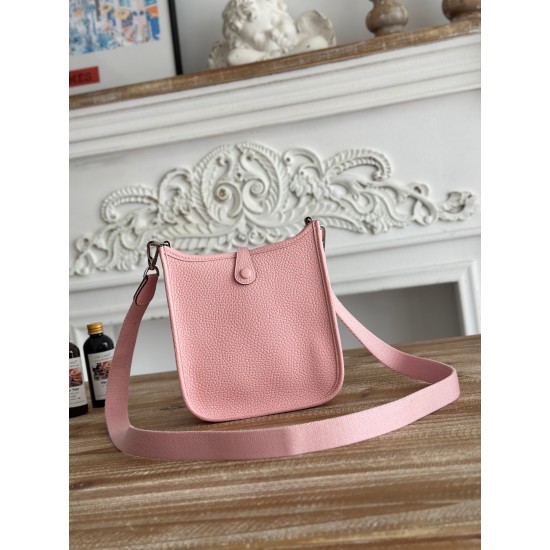 Mini Eveline~Eveline semi handmade+wax thread self matching shoulder strap+TC cowhide Mini Eveline~Eveline semi handmade+wax thread self matching shoulder strap+TC cowhide