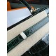 KL25 Amber Yellow Highlighting Nile Crocodile Skin Kelly 25cm