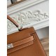 Kelly imported Epsom leather semi handmade hand sewn wax thread Kelly imported Epsom leather semi handmade hand sewn wax thread