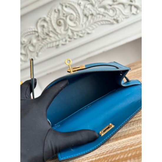 Kelly imported Epsom leather semi handmade hand sewn wax thread Kelly imported Epsom leather semi handmade hand sewn wax thread