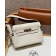 Men's Kelly messenger bag 25cm imported Evercolor leather from the factory Men's Kelly messenger bag 25cm imported Evercolor leather from the factory