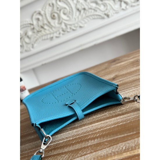 Mini Eveline~Eveline semi handmade+wax thread self matching shoulder strap+TC cowhide Mini Eveline~Eveline semi handmade+wax thread self matching shoulder strap+TC cowhide