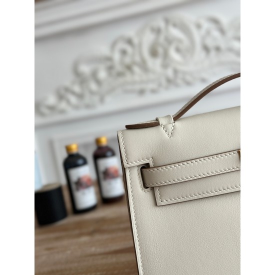 Kelly imported Epsom leather semi handmade hand sewn wax thread Kelly imported Epsom leather semi handmade hand sewn wax thread