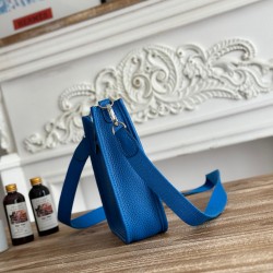 Mini Eveline~Eveline semi handmade+wax thread self matching shoulder strap+TC cowhide