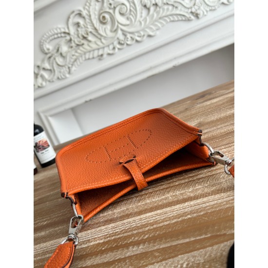 Mini Eveline~Eveline semi handmade+wax thread self matching shoulder strap+TC cowhide Mini Eveline~Eveline semi handmade+wax thread self matching shoulder strap+TC cowhide