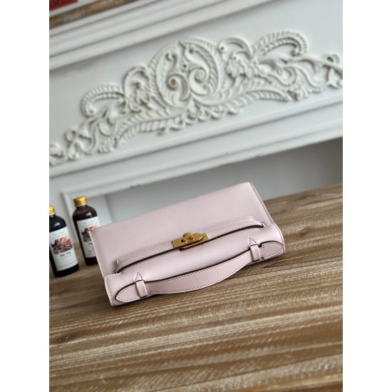 Kelly imported Epsom leather semi handmade hand sewn wax thread Kelly imported Epsom leather semi handmade hand sewn wax thread
