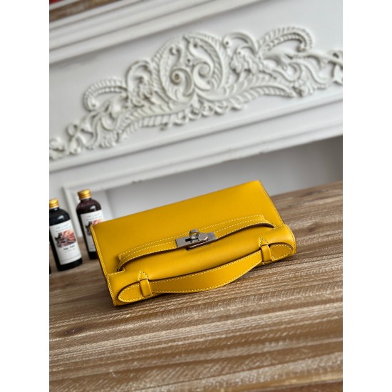 Kelly imported Epsom leather semi handmade hand sewn wax thread Kelly imported Epsom leather semi handmade hand sewn wax thread