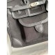 Hand sewn Birkin 25cm Cargo swift woven fabric with black silver buckle Hand sewn Birkin 25cm Cargo swift woven fabric with black silver buckle
