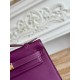 Kelly imported Epsom leather semi handmade hand sewn wax thread Kelly imported Epsom leather semi handmade hand sewn wax thread
