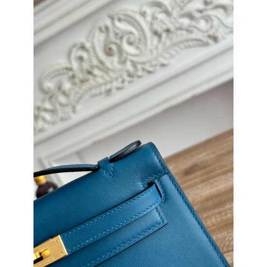 Kelly imported Epsom leather semi handmade hand sewn wax thread Kelly imported Epsom leather semi handmade hand sewn wax thread