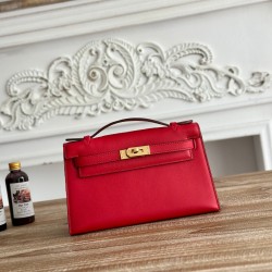 Kelly imported Epsom leather semi handmade hand sewn wax thread