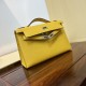 Kelly imported Epsom leather semi handmade hand sewn wax thread
