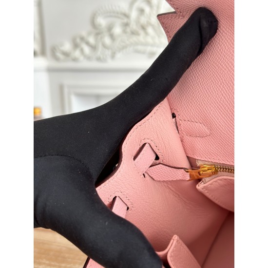 Kelly imported Epsom leather semi handmade hand sewn wax thread Kelly imported Epsom leather semi handmade hand sewn wax thread
