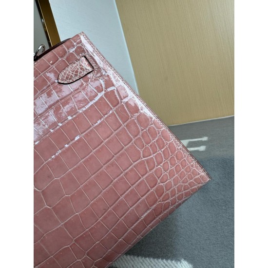 KL28 High Light Nile Crocodile Skin Kelly 28cm