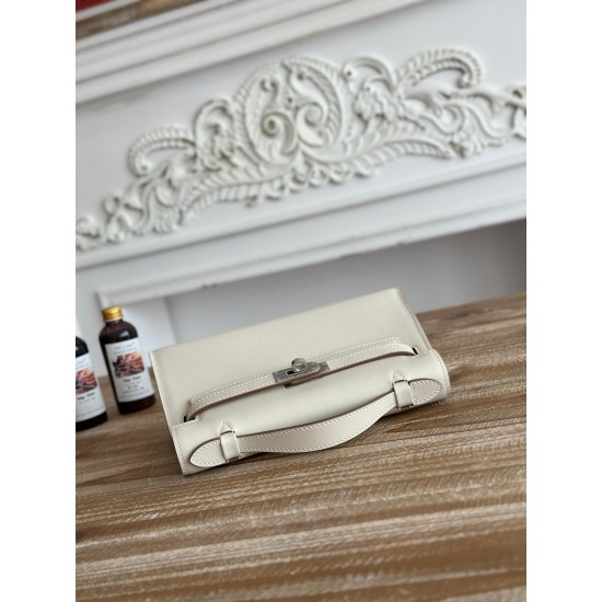 Kelly imported Epsom leather semi handmade hand sewn wax thread Kelly imported Epsom leather semi handmade hand sewn wax thread