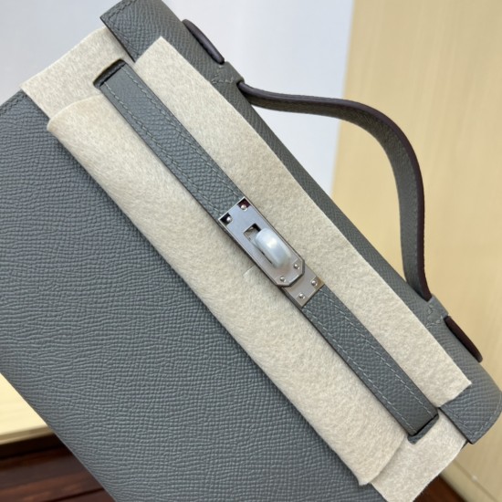 KL22 Velvet Green Kelly 1st Generation French Haas Leather Factory Epsom Original Palm Print Leather KL22 Velvet Green Kelly 1st Generation French Haas Leather Factory Epsom Original Palm Print Leather