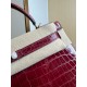 KL28 High Light Nile Crocodile Skin Kelly 28cm