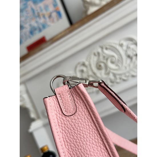 Mini Eveline~Eveline semi handmade+wax thread self matching shoulder strap+TC cowhide Mini Eveline~Eveline semi handmade+wax thread self matching shoulder strap+TC cowhide