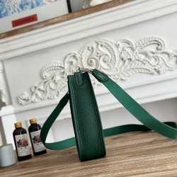 Mini Eveline~Eveline semi handmade+wax thread self matching shoulder strap+TC cowhide