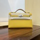 Kelly imported Epsom leather semi handmade hand sewn wax thread