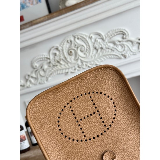 Mini Eveline~Eveline semi handmade+wax thread self matching shoulder strap+TC cowhide Mini Eveline~Eveline semi handmade+wax thread self matching shoulder strap+TC cowhide
