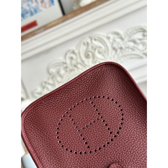 Mini Eveline~Eveline semi handmade+wax thread self matching shoulder strap+TC cowhide Mini Eveline~Eveline semi handmade+wax thread self matching shoulder strap+TC cowhide