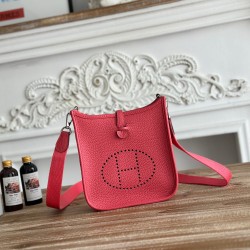 Mini Eveline~Eveline semi handmade+wax thread self matching shoulder strap+TC cowhide