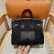 Birkin 25Cargo cloth bag canvas splicing swift