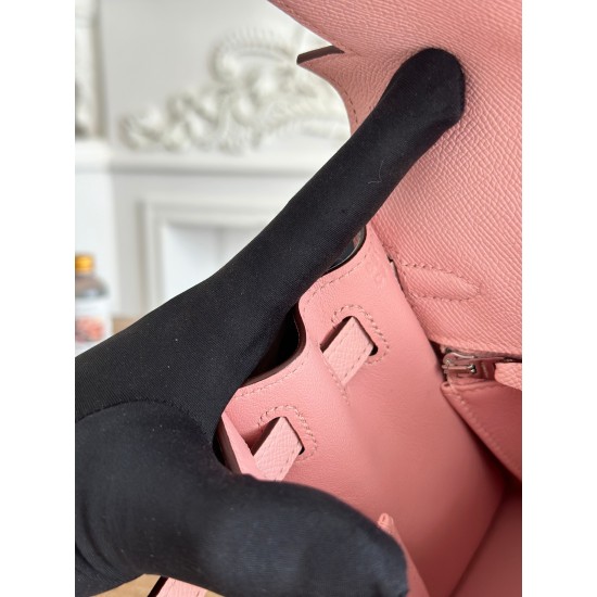 Kelly imported Epsom leather semi handmade hand sewn wax thread Kelly imported Epsom leather semi handmade hand sewn wax thread
