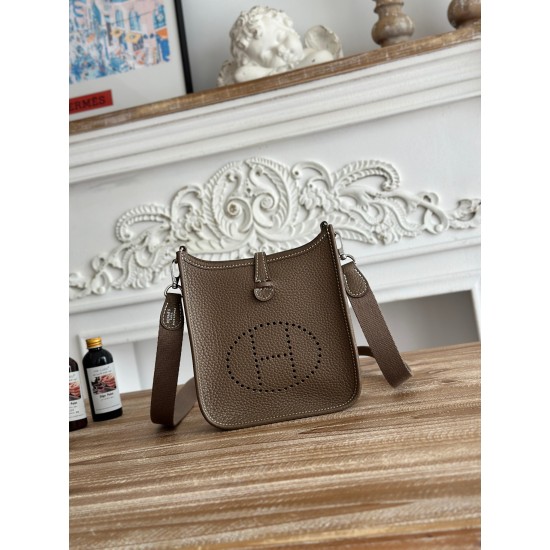 Mini Eveline~Eveline semi handmade+wax thread self matching shoulder strap+TC cowhide Mini Eveline~Eveline semi handmade+wax thread self matching shoulder strap+TC cowhide