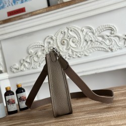 Mini Eveline~Eveline semi handmade+wax thread self matching shoulder strap+TC cowhide