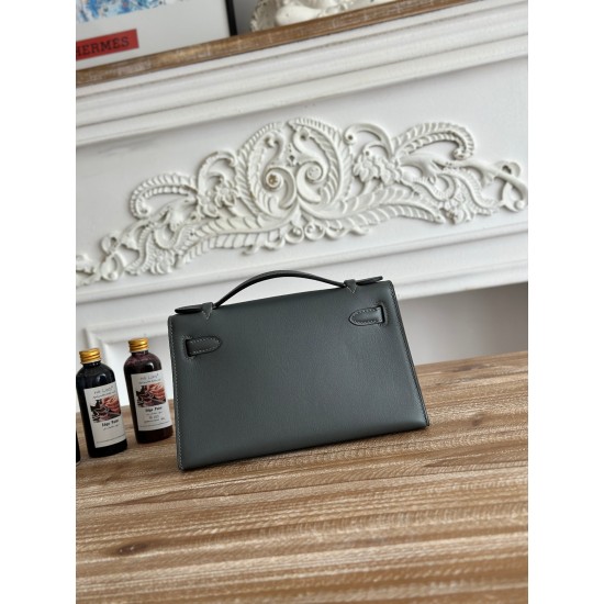 Kelly imported Epsom leather semi handmade hand sewn wax thread Kelly imported Epsom leather semi handmade hand sewn wax thread