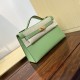 Kelly imported Epsom leather semi handmade hand sewn wax thread