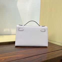 Kelly imported Epsom leather semi handmade hand sewn wax thread