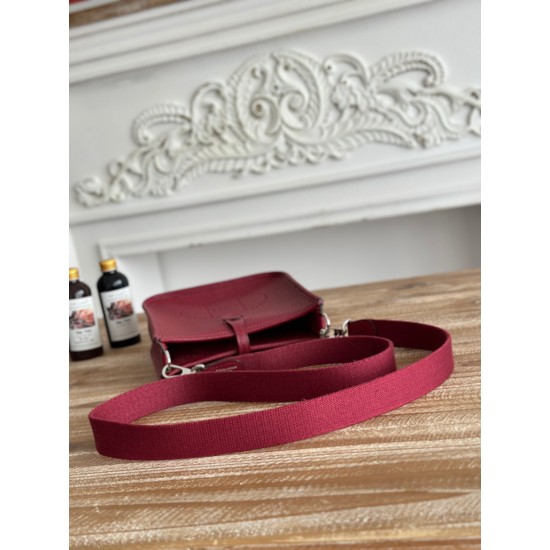 Mini Eveline~Eveline semi handmade+wax thread self matching shoulder strap+TC cowhide Mini Eveline~Eveline semi handmade+wax thread self matching shoulder strap+TC cowhide
