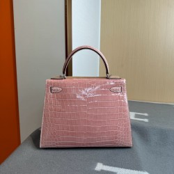 KL28 High Light Nile Crocodile Skin Kelly 28cm