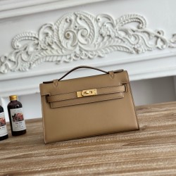 Kelly imported Epsom leather semi handmade hand sewn wax thread