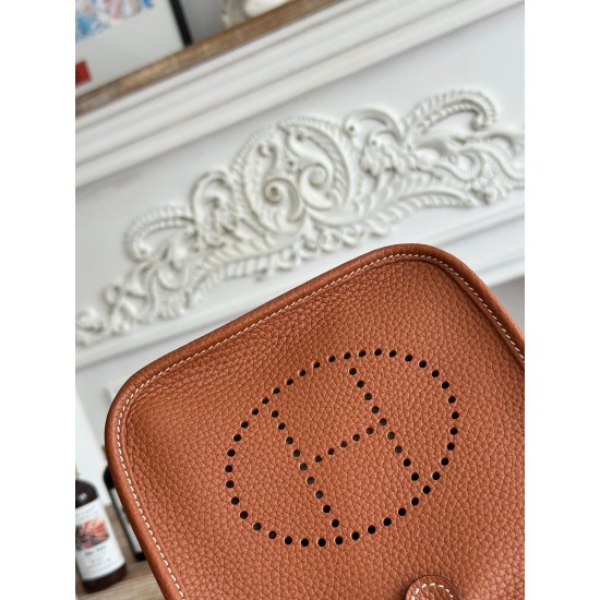 Mini Eveline~Eveline semi handmade+wax thread self matching shoulder strap+TC cowhide Mini Eveline~Eveline semi handmade+wax thread self matching shoulder strap+TC cowhide
