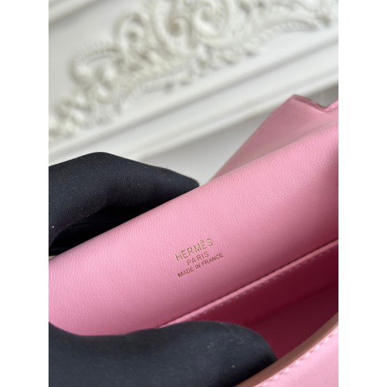 Kelly imported Epsom leather semi handmade hand sewn wax thread Kelly imported Epsom leather semi handmade hand sewn wax thread