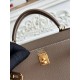 Kelly imported Epsom leather semi handmade hand sewn wax thread